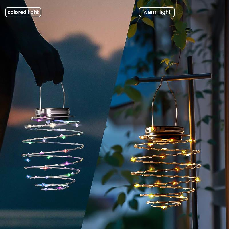 4PCS Solar Spring Lights