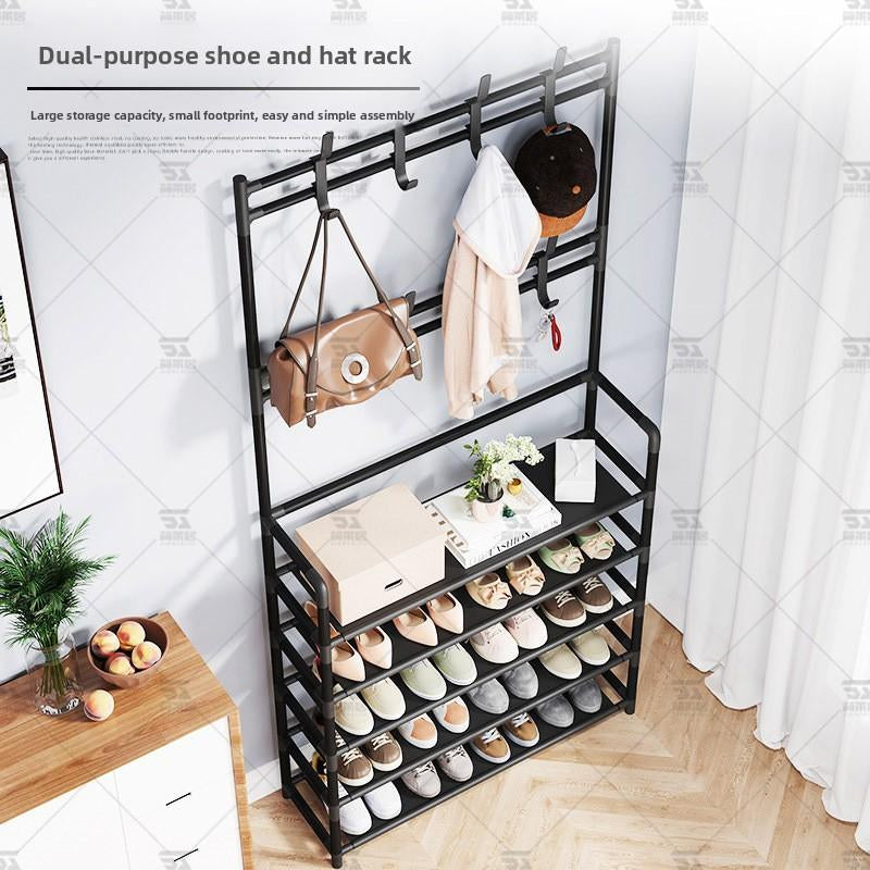 5-Tier Multi-Purpose Metal Shoe Rack