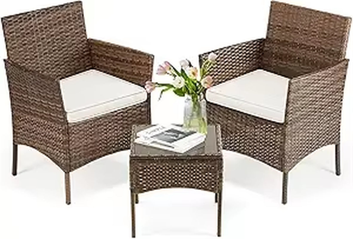 3 Pieces Patio Furniture Set 