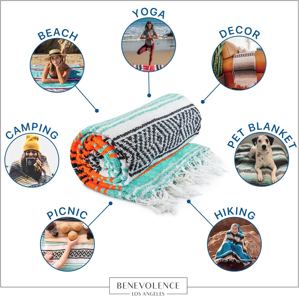 Authentic Handwoven Mexican Blanket