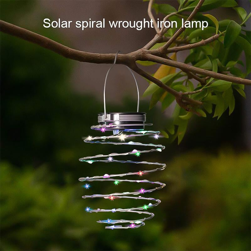 4PCS Solar Spring Lights