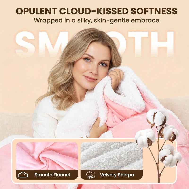 Wearable Heated Blanket 52"X72" 