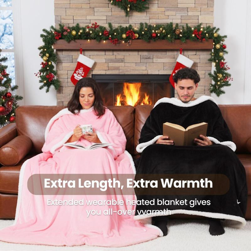 Wearable Heated Blanket 52"X72" 