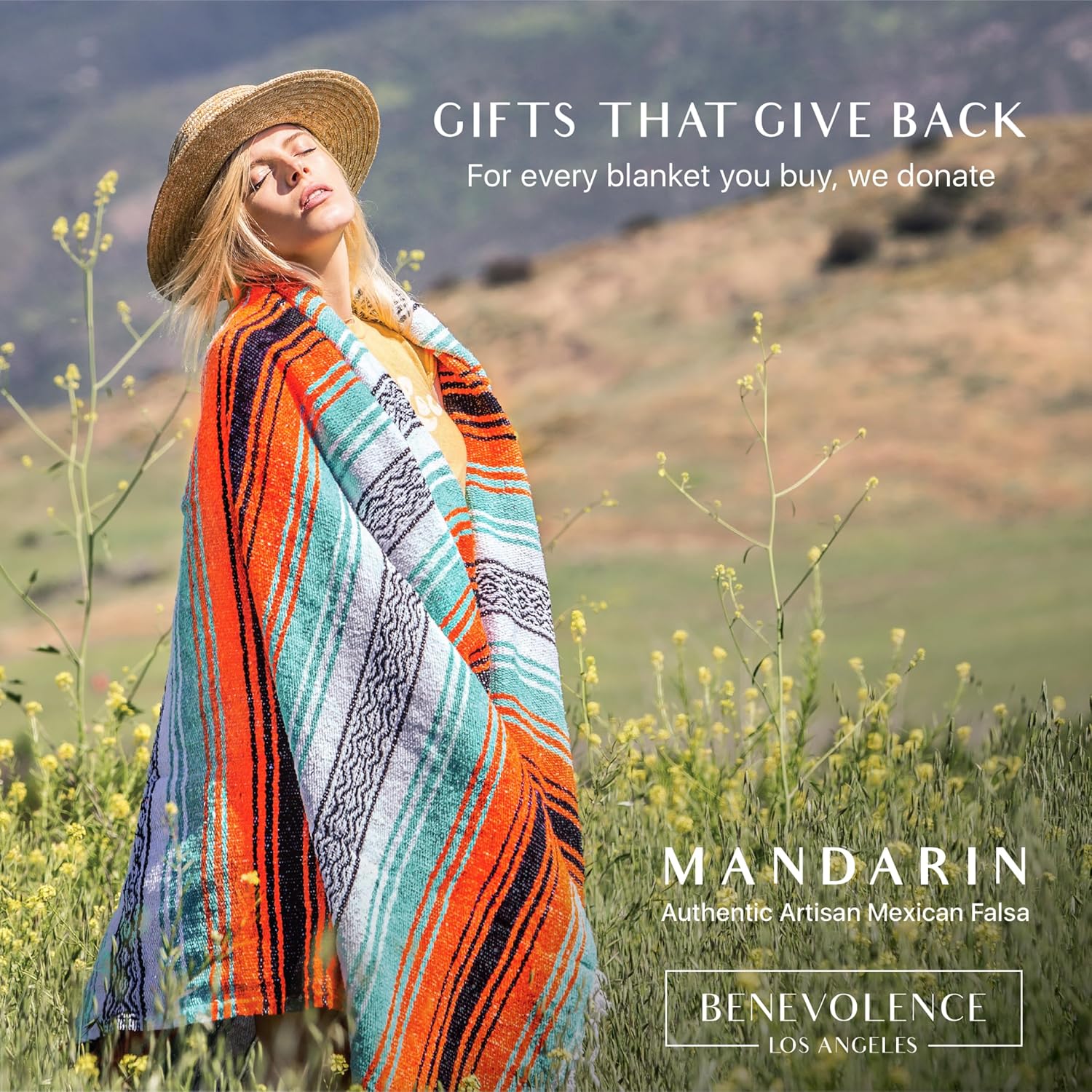 Authentic Handwoven Mexican Blanket