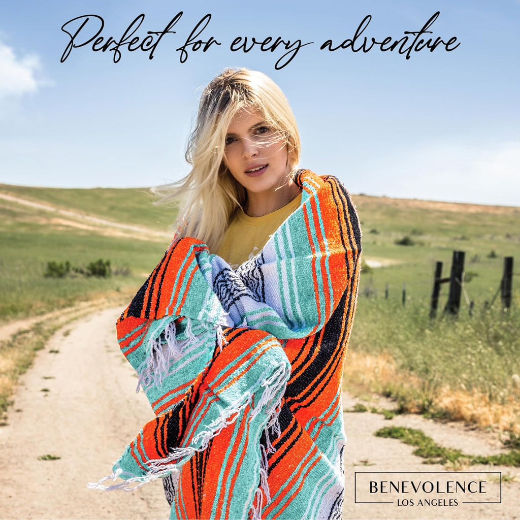 Authentic Handwoven Mexican Blanket