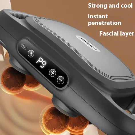 6-head Massage Gun - 9 speed